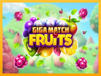 Giga Match Fruits automat për para të vërteta