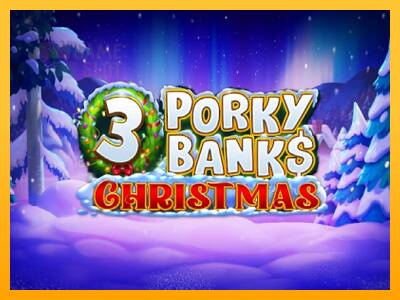 3 Porky Banks Christmas automat për para të vërteta