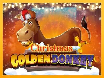 Golden Donkey Christmas automat për para të vërteta