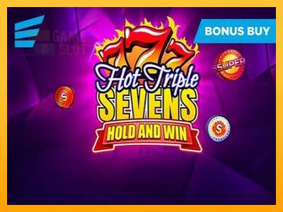 Hot Triple Sevens Hold & Win automat për para të vërteta