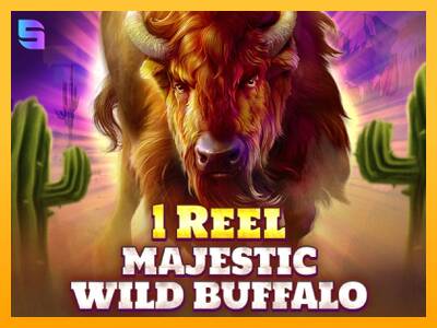 1 Reel Majestic Wild Buffalo automat për para të vërteta