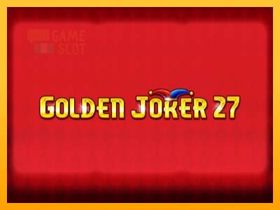 Golden Joker 27 Hold & Win automat për para të vërteta