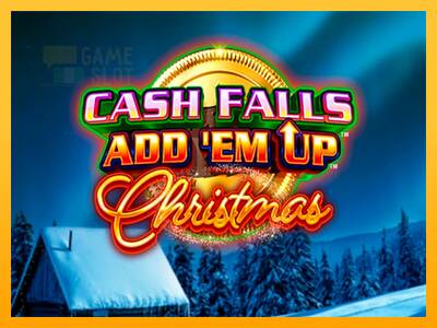 Cash Falls: Add Em Up Christmas automat për para të vërteta