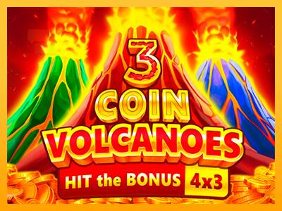 3 Coin Volcanoes automat për para të vërteta