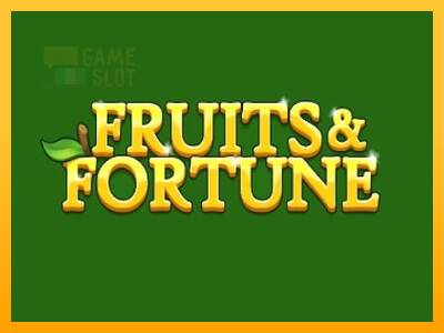 Fruits & Fortune automat për para të vërteta