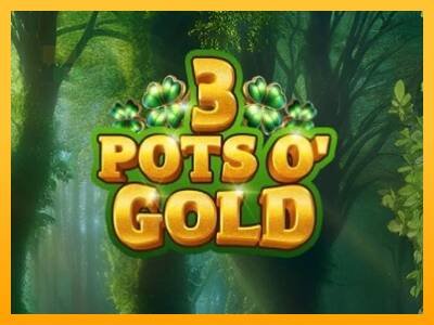 3 Pots O Gold automat për para të vërteta