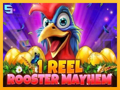 1 Reel Rooster Mayhem automat për para të vërteta