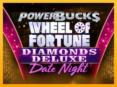 PowerBucks Wheel of Fortune Diamonds Deluxe Date Night automat për para të vërteta