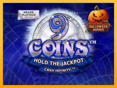 9 Coins Grand Platinum Edition Halloween Jackpot automat për para të vërteta