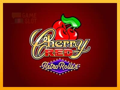 Cherry Red Retro Roller automat për para të vërteta