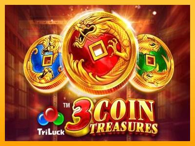 3 Coin Treasures automat për para të vërteta