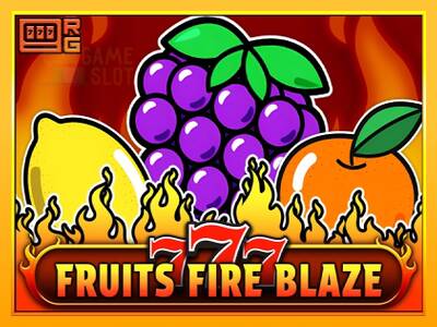 777 - Fruits Fire Blaze automat për para të vërteta