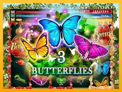 3 Butterflies automat për para të vërteta